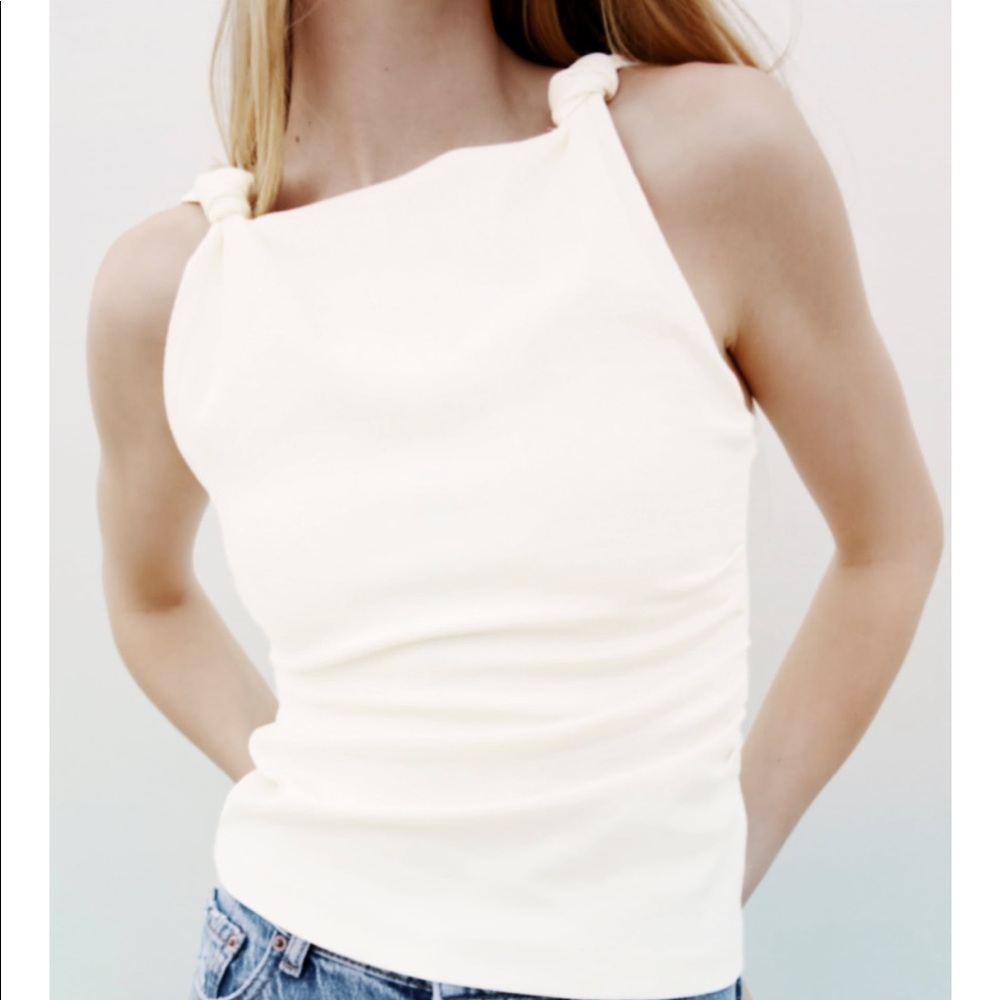 White top from Zara